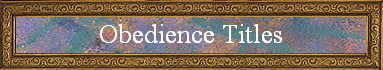 Obedience Titles